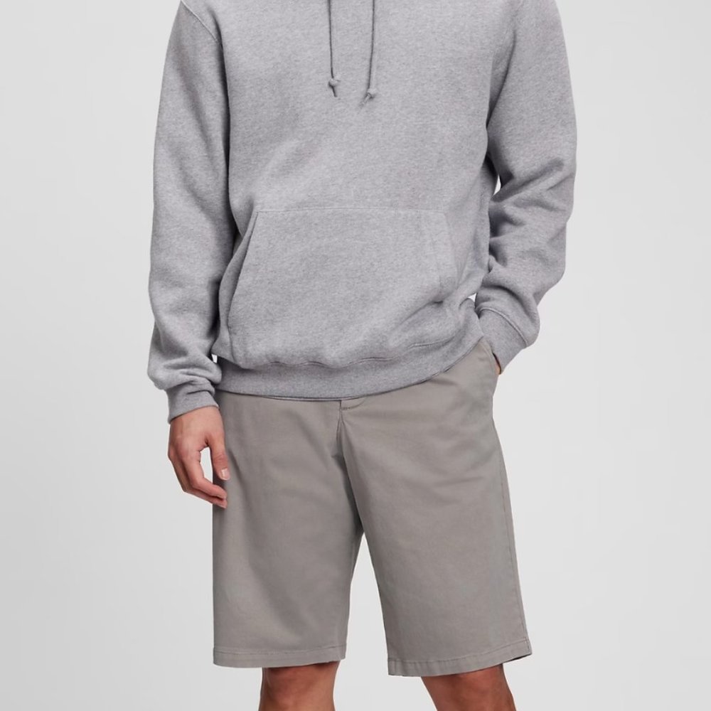 Gap Mens 12" Pilot Gray Vintage Shorts